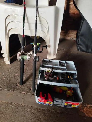 Kit pesca e ferramentas 