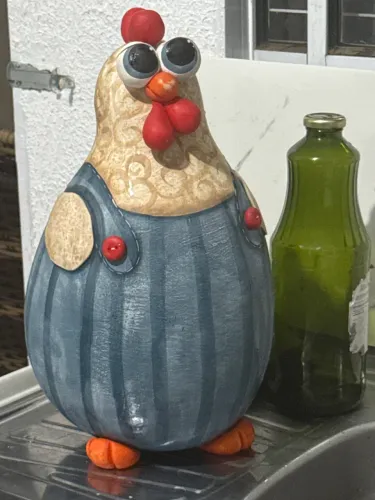 Decoração de galinha 