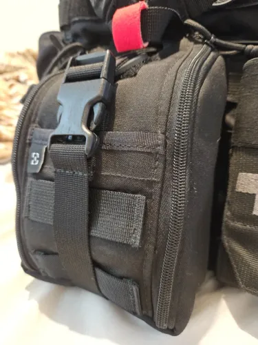 Bolso Modular APH Médico Invictus Preto