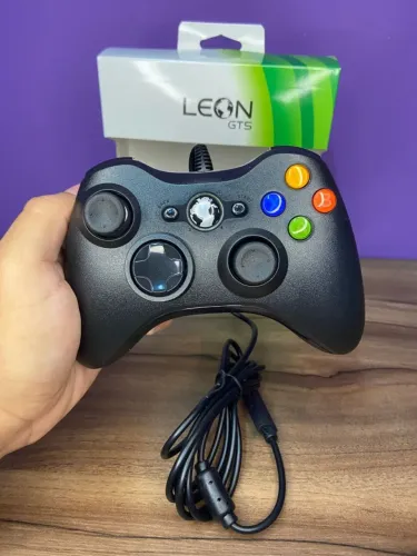 Controle de Xbox360 com Fio LeonGTS an6