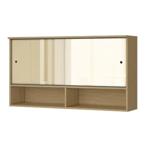 Armário Aéreo 120cm porta vidro *novo na caixa