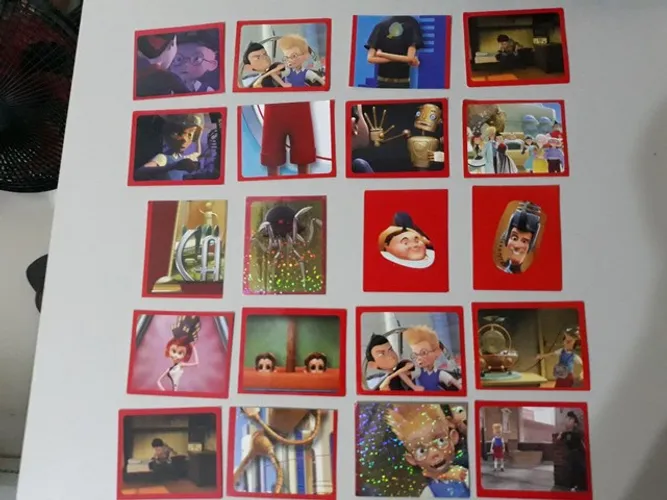 Figurinhas A família do futuro