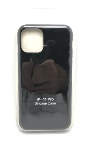 Capa Case de Silicone Para Iphone 11 Pro Preto Anti-Shock Produto Novo na Embalagem