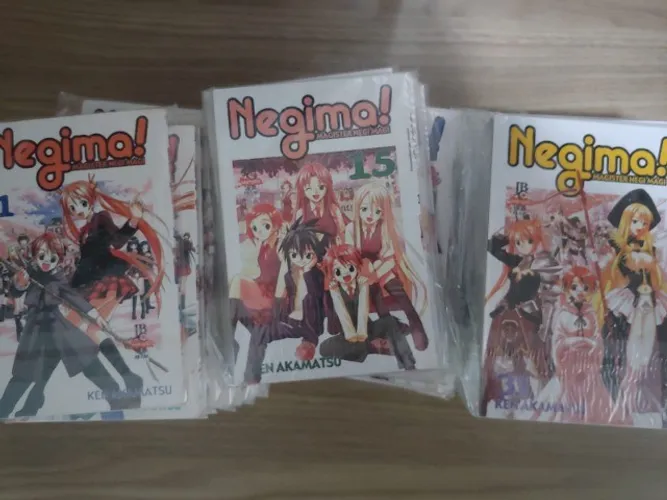 Mangá Negima! - 1 ao 47 e 55