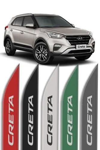 Friso Lateral Hyundai Creta 2017 A 2021 Cores Originais Pcd