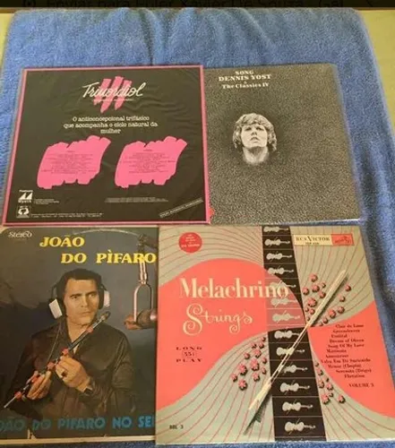 Lps de Vinil, Coleção com 34 Títulos Variados