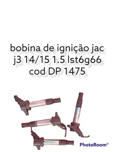 Bobina de ignição jac j3 1.5