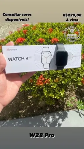 Smartwatch W28 pro ( Entrega Grátis)