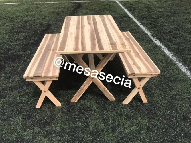 mesas e cadeiras - rusticas