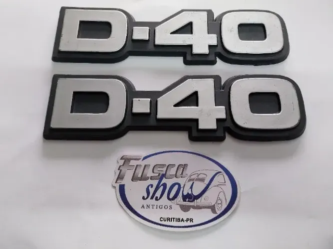 Emblema Chevrolet D-40 (par)