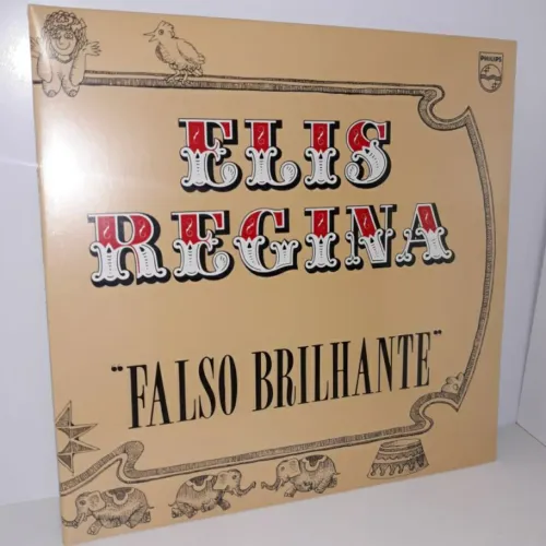 LP Vinil Elis Regina Falso Brilhante - Disco Vermelho  (Novo, Lacrado)