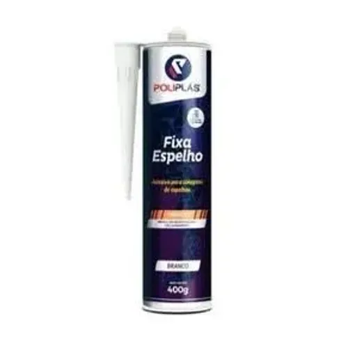 COLA FIXA Espelho Poliplas Fixa Espelho 400g