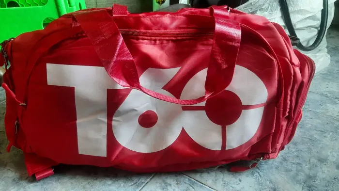 Mochila de Academia T60 Vermelha