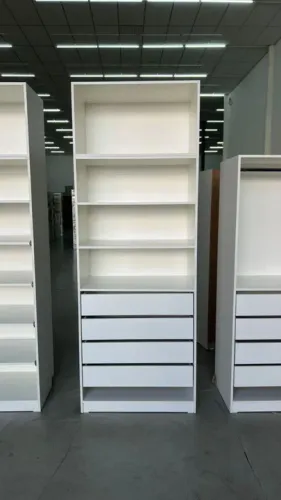 CLOSET PRATELEIRA COM GAVETAS MDF 