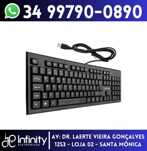 Teclado para Computador Notebook com Fio