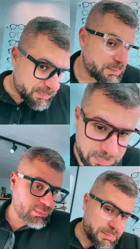 Armações masculinas