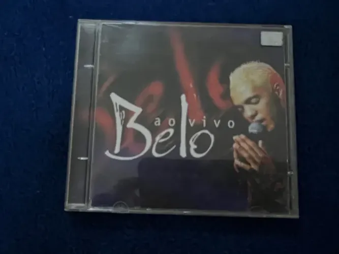 Cd belo ao vivo 2001 original relíquia.