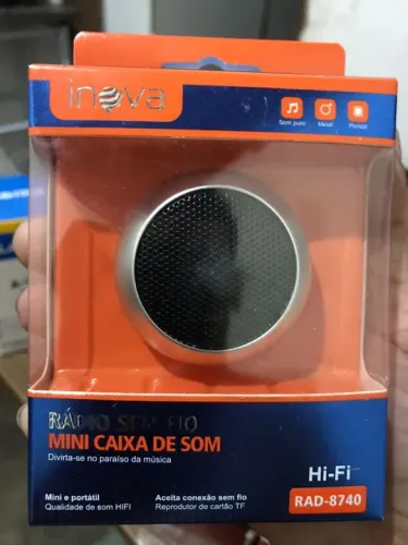 Caixa de Som Bluetooth Ineva - Mini e Portátil