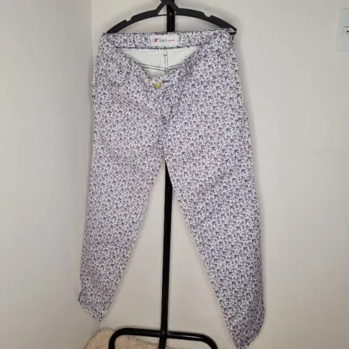 Calça feminina jeans florida - Tamanho 46