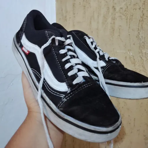 Tênis Vans Old Skool Preto tm 37 não é original