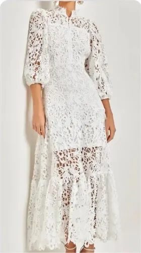 Vestido Ave Rara guipir casamento Reveillon 