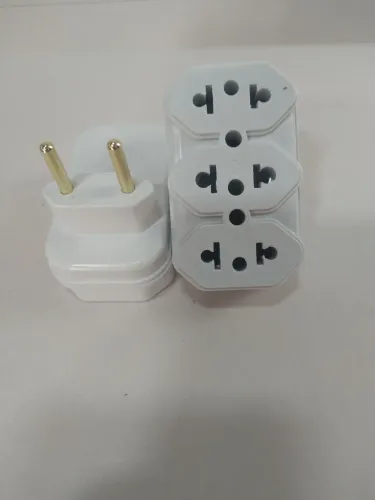 10 Extensor de Tomada Triplo com Adaptador