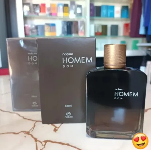 Perfume Natura Homem Dom. Original e lacrado. Entrega Facilitada