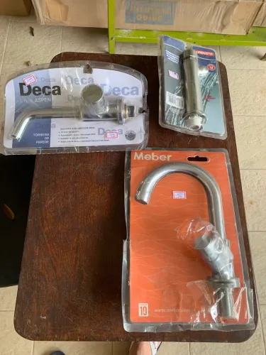 Torneiras de vários Modelos Lorenzetti e Meber