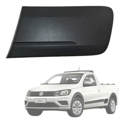 Friso Lateral Lado Esquerdo Vw Saveiro Cross 2010 A 2016