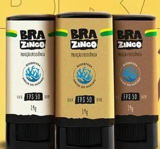 Protetor solar Bra Zinco FPS 50