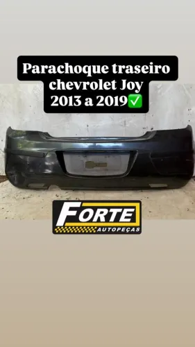 Parachoque traseiro Chevrolet Onix Joy 2013 a 2019...
