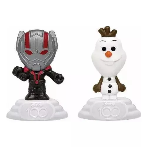 Disney 100 Anos Mc Donald's Lacrados Homem Formiga e Olaf