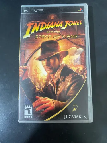 Jogo Indiana Jones And The Staff of Kings PSP Original