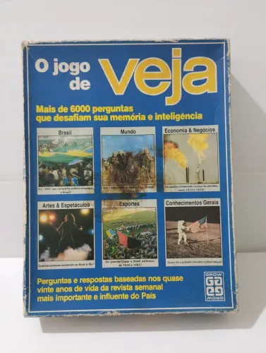 Jogo Veja - Grow Completo (raro anos 90)