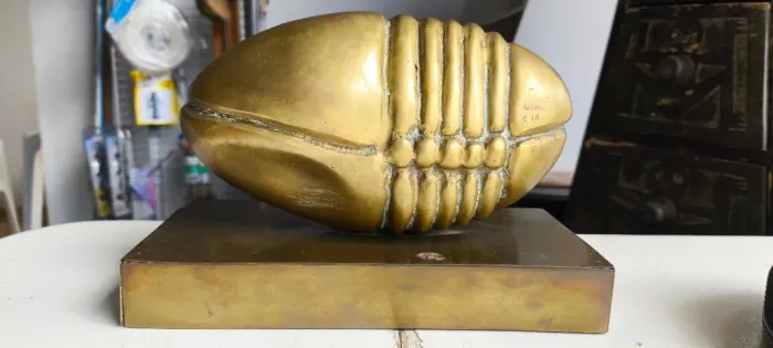 Arte Domenico Calabrone Escultura Bronze, Raridade bom estado, COLECIONADOR - BAIXOU MUITO