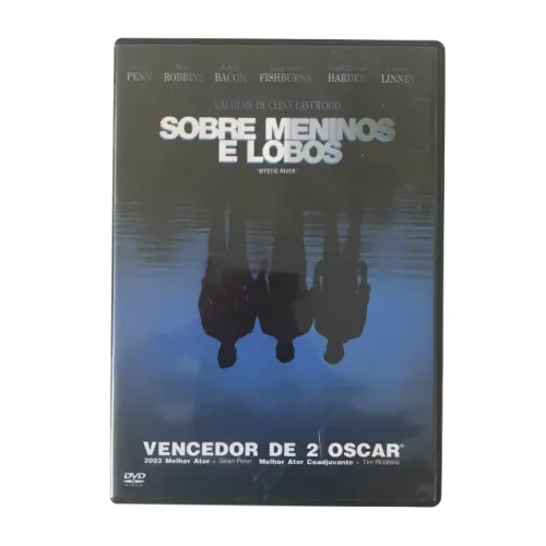 DVD Sobre Meninos e Lobos Original - Físico