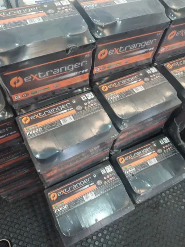Bateria Extranger FX60D - A base de troca