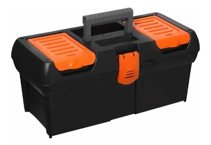 CAIXA P/FERRAMENTAS BLACK DECKER 16POL TRAVA PLASTICO