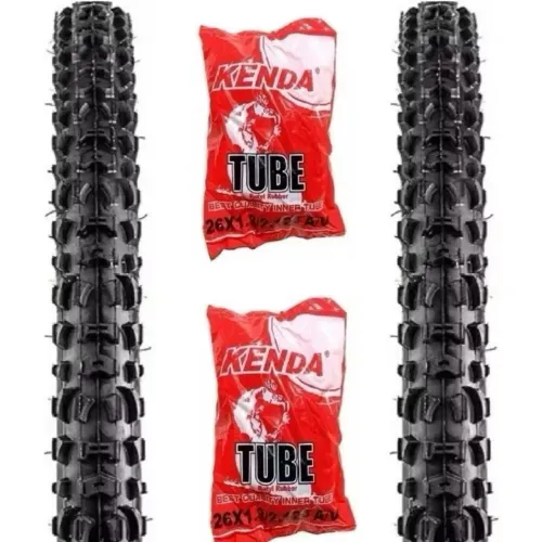 Kit Par de Pneu Levorin Excess 26x1.95 + Par de câmara Kenda
