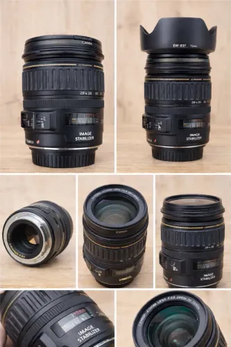 Lente canon 28-135m (leia a descrição)