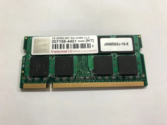 Memória RAM DDR2 1GB SO-DIMM 667MHz Transcend