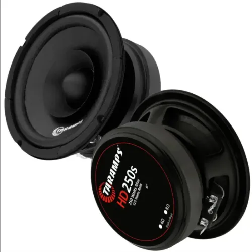 Par de alto falantes Taramps 6" HD 250s full range 125rms/250w Novo 1 ano de garantia