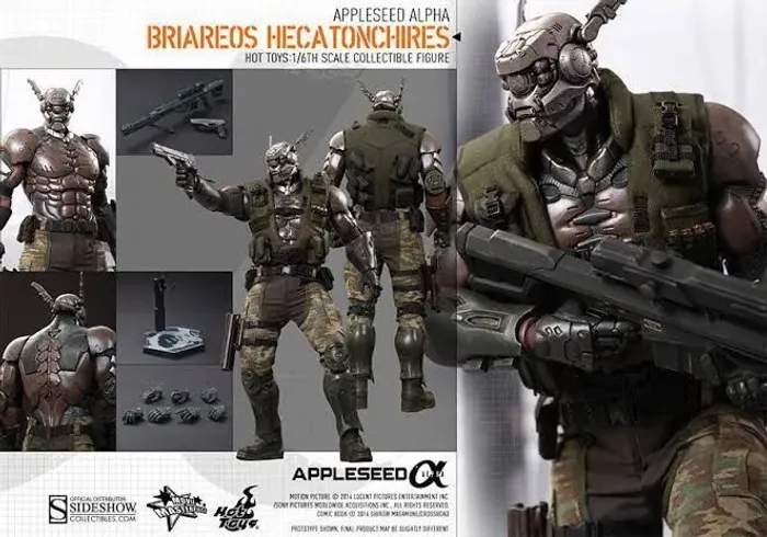 Action Figure Briareos Hecatonchires - Appleseed Alpha