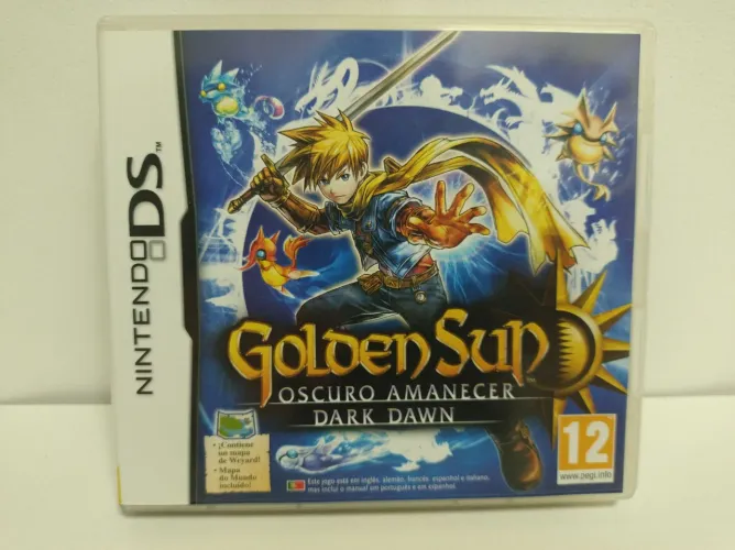 Jogo Golden Sun Dark Dawn - Nintendo DS
