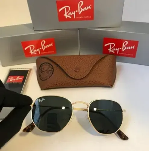 Óculos Ray-Ban Hexagonal Lente g15 ( ENTREGAMOS EM ATÉ 2 HRS )