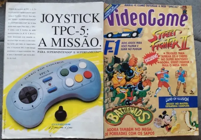 Revista Videogame Nº 26 Battletoads Land Of Illusion