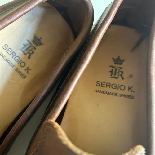 Sapatênis Sergio K. Couro Marrom