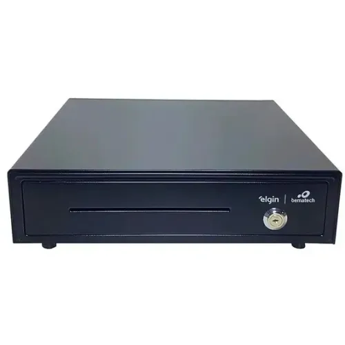 Gaveta Bematech De Dinheiro Gd-56 Preta Automática E Manual