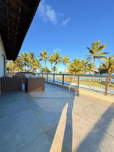 Porto resort busca vida - casa pé na areia - mansão 