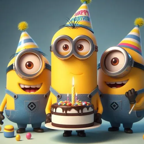 Convite digital MINIONS